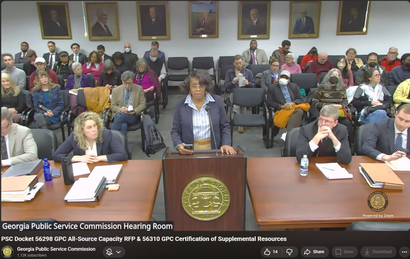 PSC Docket 56298 GPC-All Source Capacity RFP & 56310 GPC Certification of Supplemental Resources ME Angelia Pressley testifies at GA PSC